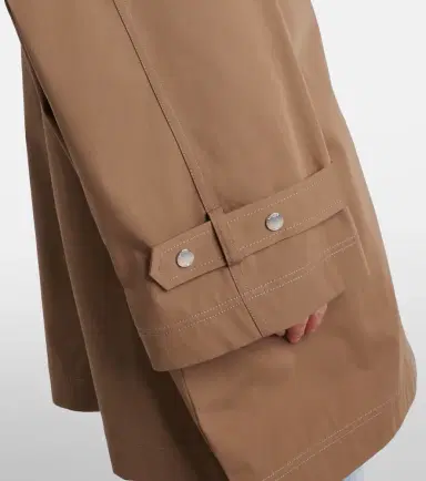 Toteme Oversized cotton jacket | Thumbnail 3 Toteme Oversized cotton jacket | Thumbnail 3