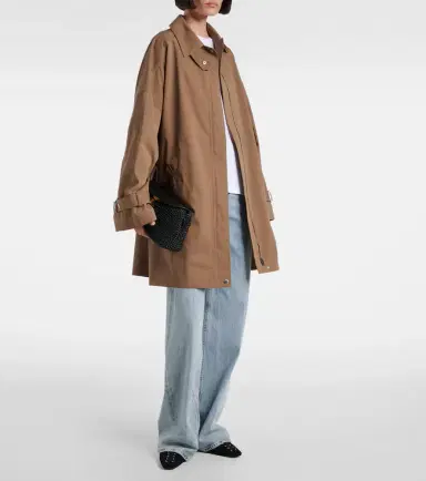Toteme Oversized cotton jacket | Thumbnail 5 Toteme Oversized cotton jacket | Thumbnail 5