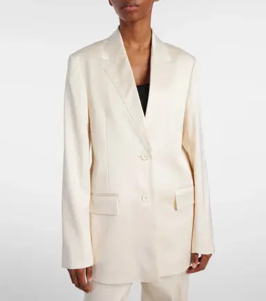 Toteme Satin blazer | Thumbnail 5 Toteme Satin blazer | Thumbnail 5