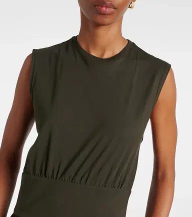 Toteme Cotton jersey maxi dress | Thumbnail 3 Toteme Cotton jersey maxi dress | Thumbnail 3