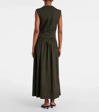 Toteme Cotton jersey maxi dress | Thumbnail 4 Toteme Cotton jersey maxi dress | Thumbnail 4