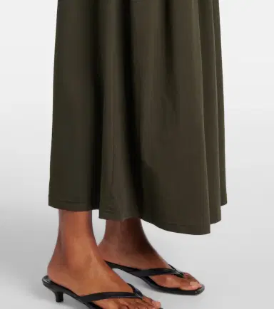 Toteme Cotton jersey maxi dress | Thumbnail 5 Toteme Cotton jersey maxi dress | Thumbnail 5