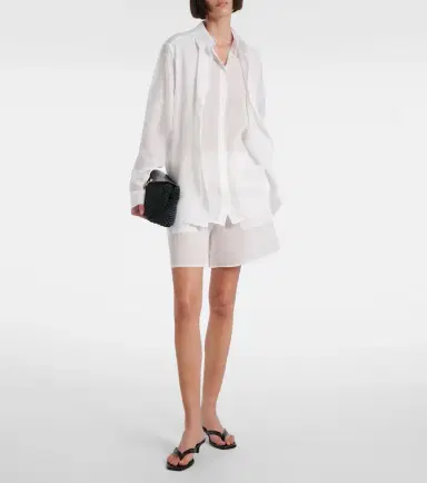 Toteme Layered ramie voile shirt | Thumbnail 2 Toteme Layered ramie voile shirt | Thumbnail 2