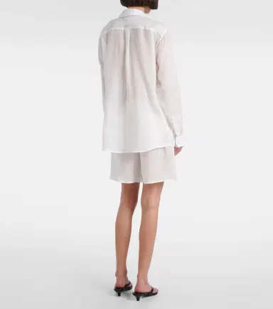 Toteme Layered ramie voile shirt | Thumbnail 5 Toteme Layered ramie voile shirt | Thumbnail 5