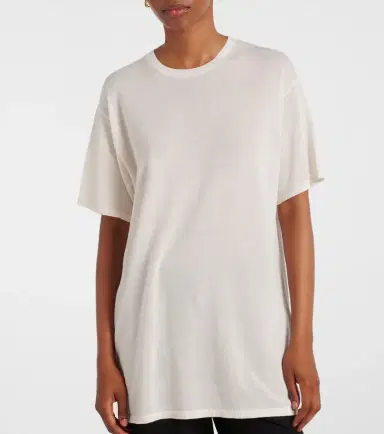 Toteme Semi-sheer T-shirt | Thumbnail 3 Toteme Semi-sheer T-shirt | Thumbnail 3