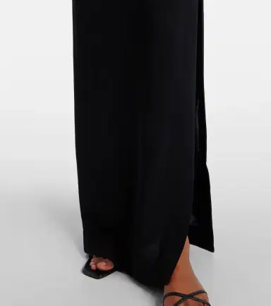 TOTEME Side-slit crêpe maxi skirt | Thumbnail 5 TOTEME Side-slit crêpe maxi skirt | Thumbnail 5