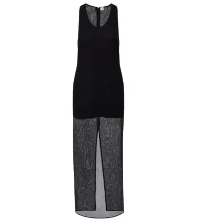 Toteme Semi-sheer cotton and silk maxi dress | Thumbnail 1 Toteme Semi-sheer cotton and silk maxi dress | Thumbnail 1