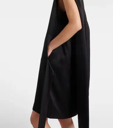 Toteme Cocoon deconstructed satin minidress | Thumbnail 4 Toteme Cocoon deconstructed satin minidress | Thumbnail 4