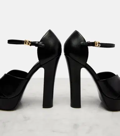 Dolce & Gabbana Leather platform sandals | Thumbnail 2 Dolce & Gabbana Leather platform sandals | Thumbnail 2
