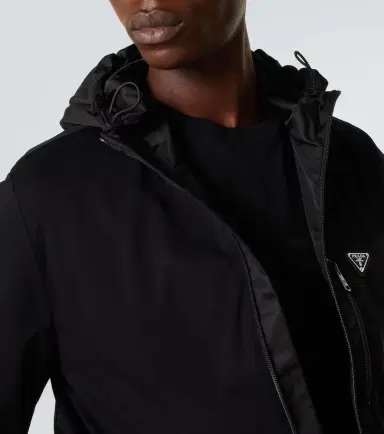 Prada Cotton-blend jacket | Thumbnail 4 Prada Cotton-blend jacket | Thumbnail 4