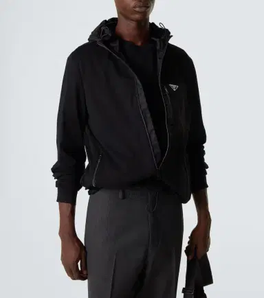 Prada Cotton-blend jacket | Thumbnail 6 Prada Cotton-blend jacket | Thumbnail 6