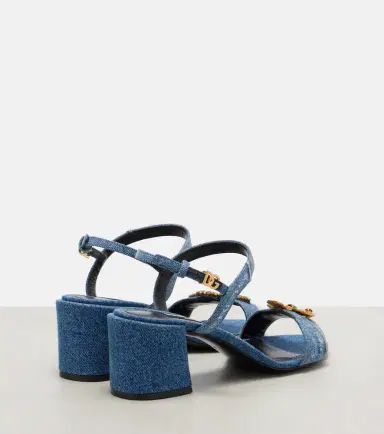 Dolce & Gabbana Embellished 60 denim sandals | Thumbnail 2 Dolce & Gabbana Embellished 60 denim sandals | Thumbnail 2