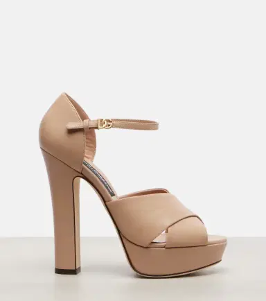 Dolce & Gabbana Leather platform sandals | Thumbnail 2 Dolce & Gabbana Leather platform sandals | Thumbnail 2