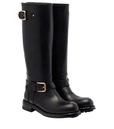 Dolce & Gabbana Leather biker boots | Thumbnail 1 Dolce & Gabbana Leather biker boots | Thumbnail 1