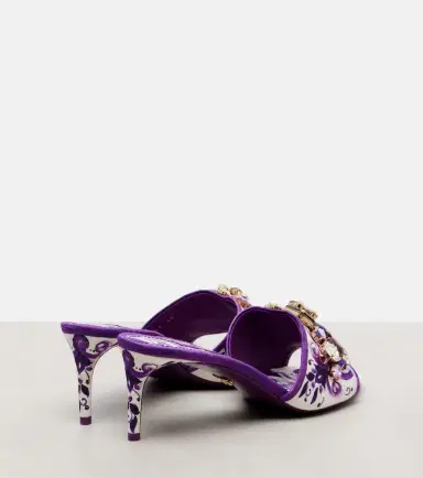 Dolce & Gabbana Majolica 60 mules | Thumbnail 3 Dolce & Gabbana Majolica 60 mules | Thumbnail 3