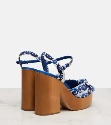 Dolce & Gabbana Majolica sandals | Thumbnail 3 Dolce & Gabbana Majolica sandals | Thumbnail 3