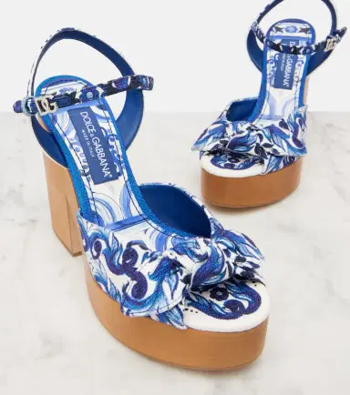 Dolce & Gabbana Majolica sandals | Thumbnail 4 Dolce & Gabbana Majolica sandals | Thumbnail 4