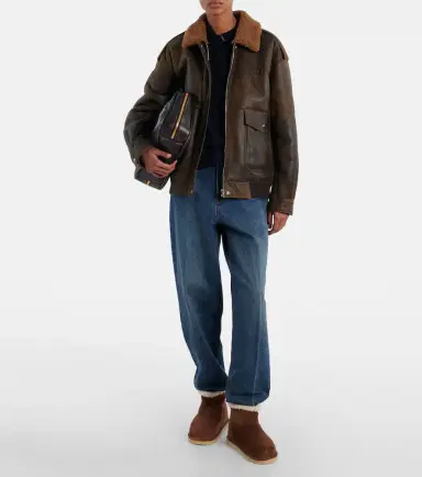 Miu Miu Shearling-lined suede ankle boots | Thumbnail 5 Miu Miu Shearling-lined suede ankle boots | Thumbnail 5