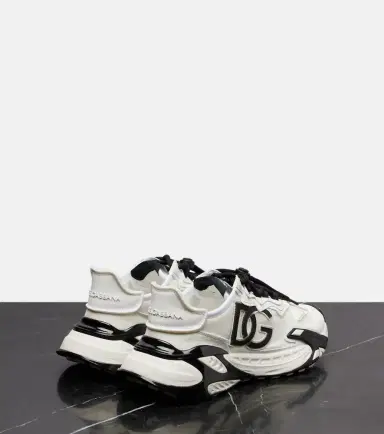 Dolce & Gabbana Day Faster DG suede-trimmed sneakers | Thumbnail 2 Dolce & Gabbana Day Faster DG suede-trimmed sneakers | Thumbnail 2