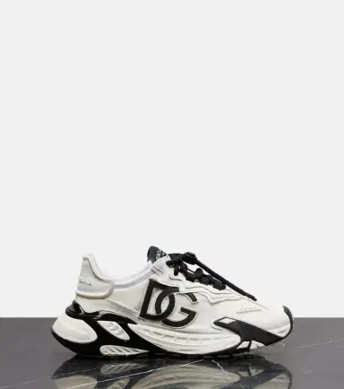 Dolce & Gabbana Day Faster DG suede-trimmed sneakers | Thumbnail 3 Dolce & Gabbana Day Faster DG suede-trimmed sneakers | Thumbnail 3