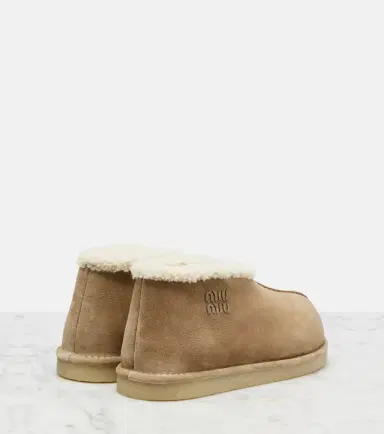 Miu Miu Shearling-lined suede ankle boots | Thumbnail 2 Miu Miu Shearling-lined suede ankle boots | Thumbnail 2