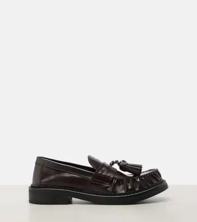 Miu Miu Leather loafers | Thumbnail 2 Miu Miu Leather loafers | Thumbnail 2