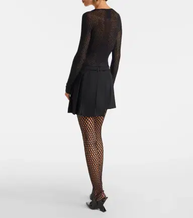 Wardrobe.NYC Wardrobe. NYC RHW Web wool-blend tights | Thumbnail 3 Wardrobe.NYC Wardrobe. NYC RHW Web wool-blend tights | Thumbnail 3