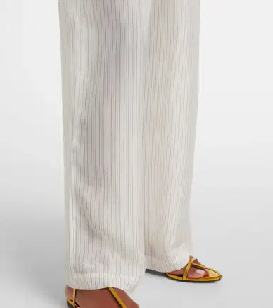 The Frankie Shop Brenna sheer striped wide-leg pants | Thumbnail 4 The Frankie Shop Brenna sheer striped wide-leg pants | Thumbnail 4