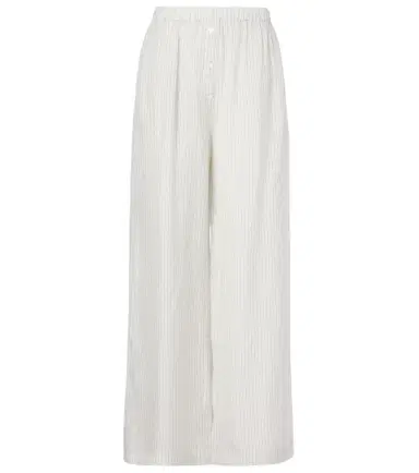 The Frankie Shop Brenna sheer striped wide-leg pants | Thumbnail 1 The Frankie Shop Brenna sheer striped wide-leg pants | Thumbnail 1