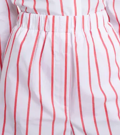 The Frankie Shop Lui striped cotton poplin shorts | Thumbnail 3 The Frankie Shop Lui striped cotton poplin shorts | Thumbnail 3