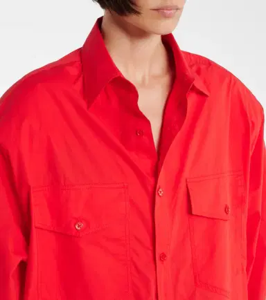 The Frankie Shop Calren cotton shirtdress | Thumbnail 3 The Frankie Shop Calren cotton shirtdress | Thumbnail 3