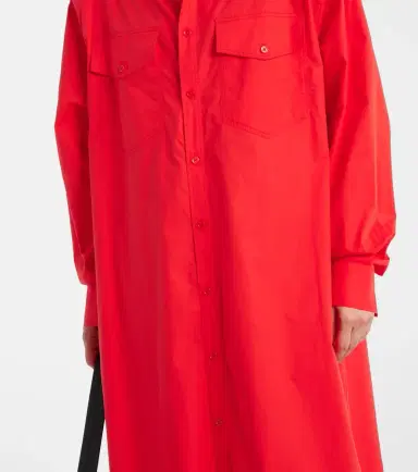 The Frankie Shop Calren cotton shirtdress | Thumbnail 4 The Frankie Shop Calren cotton shirtdress | Thumbnail 4
