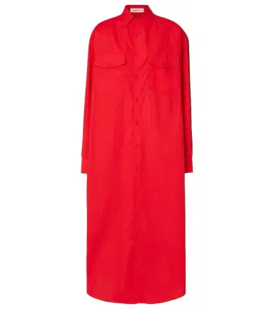 The Frankie Shop Calren cotton shirtdress | Thumbnail 1 The Frankie Shop Calren cotton shirtdress | Thumbnail 1