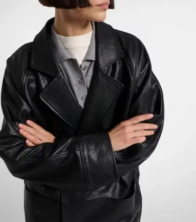 Frame Oversized leather jacket | Thumbnail 2 Frame Oversized leather jacket | Thumbnail 2