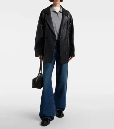 Frame Oversized leather jacket | Thumbnail 5 Frame Oversized leather jacket | Thumbnail 5