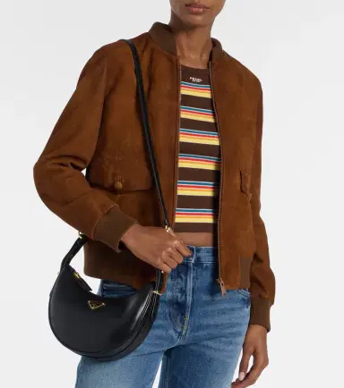 Prada Arqué Small leather shoulder bag | Thumbnail 5 Prada Arqué Small leather shoulder bag | Thumbnail 5