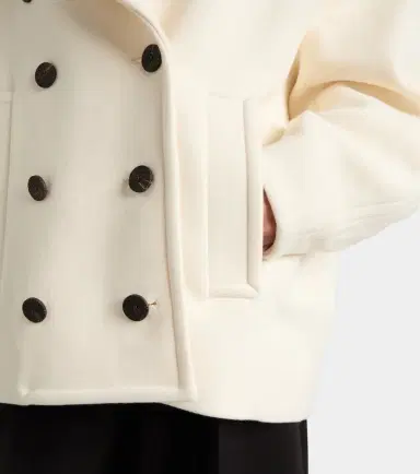 Jacquemus Ovalo virgin wool peacoat | Thumbnail 3 Jacquemus Ovalo virgin wool peacoat | Thumbnail 3