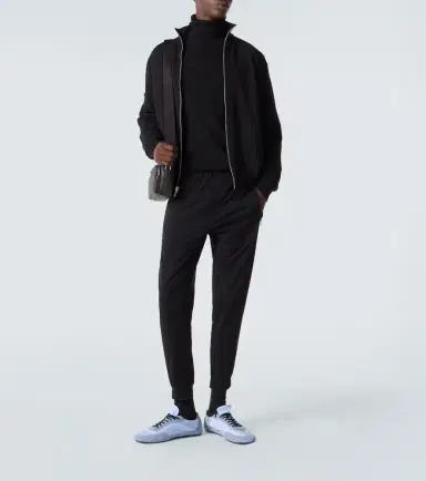Prada Technical cotton-blend slim pants | Thumbnail 2 Prada Technical cotton-blend slim pants | Thumbnail 2