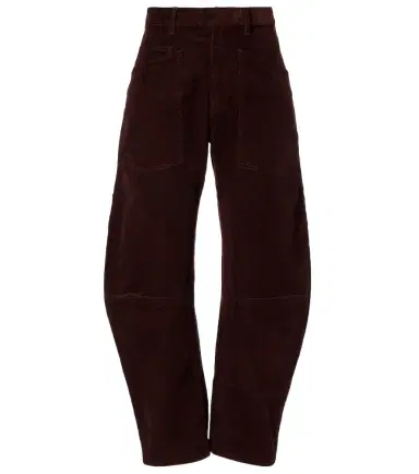 Nili Lotan Shon mid-rise barrel-leg pants | Thumbnail 1 Nili Lotan Shon mid-rise barrel-leg pants | Thumbnail 1