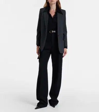 Nili Lotan Diane checked wool-blend blazer | Thumbnail 2 Nili Lotan Diane checked wool-blend blazer | Thumbnail 2