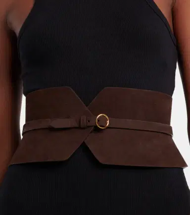 Alaïa Alaïa Suede corset belt | Thumbnail 3 Alaïa Alaïa Suede corset belt | Thumbnail 3
