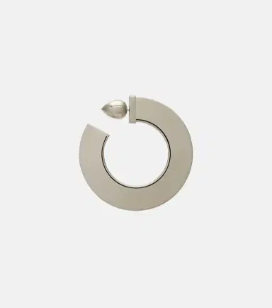 Alaïa Alaïa Blade hoop earrings | Thumbnail 3 Alaïa Alaïa Blade hoop earrings | Thumbnail 3