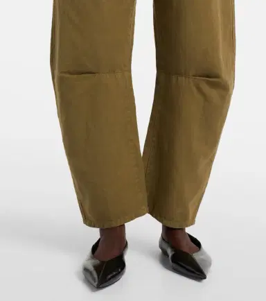 Nili Lotan Shon cotton and linen barrel-leg pants | Thumbnail 6 Nili Lotan Shon cotton and linen barrel-leg pants | Thumbnail 6