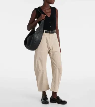 Nili Lotan Shon cotton-blend chino pants | Thumbnail 2 Nili Lotan Shon cotton-blend chino pants | Thumbnail 2