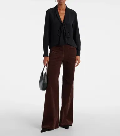 Nili Lotan Florence corduroy wide-leg pants | Thumbnail 2 Nili Lotan Florence corduroy wide-leg pants | Thumbnail 2