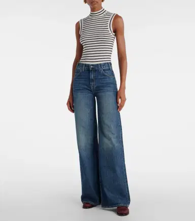 Nili Lotan Salome mid-rise wide-leg jeans | Thumbnail 3 Nili Lotan Salome mid-rise wide-leg jeans | Thumbnail 3