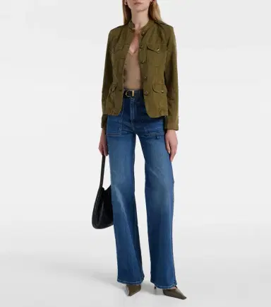 Nili Lotan Mona cotton and linen jacket | Thumbnail 4 Nili Lotan Mona cotton and linen jacket | Thumbnail 4