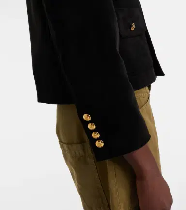 Nili Lotan Chamonix cropped cotton-blend jacket | Thumbnail 2 Nili Lotan Chamonix cropped cotton-blend jacket | Thumbnail 2