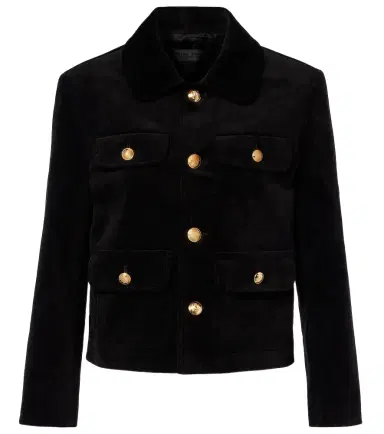 Nili Lotan Chamonix cropped cotton-blend jacket | Thumbnail 1 Nili Lotan Chamonix cropped cotton-blend jacket | Thumbnail 1