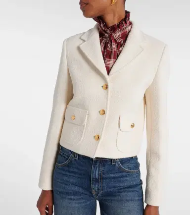 Nili Lotan Soren cotton-blend jacket | Thumbnail 3 Nili Lotan Soren cotton-blend jacket | Thumbnail 3
